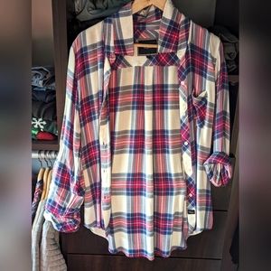 Rails plaid button up shirt